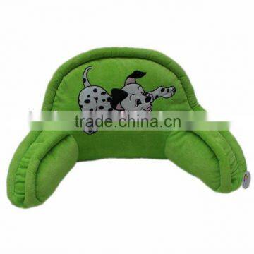 green plush dog chair plush toys neck cushion