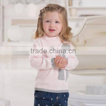 DB1980 dave bella 2014 autumn baby solid pullover kids sweater baby outwear baby clothes design knitwear pullover