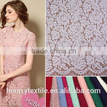 China whosele the latest lace fabric for wowen clothing