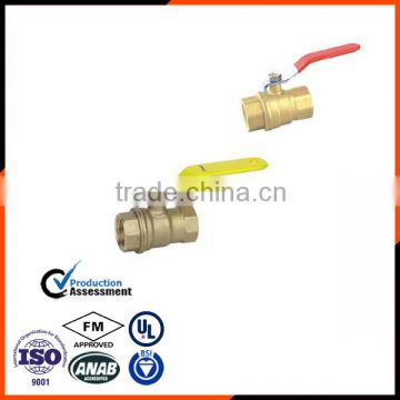 Female NPT thread brass full forged ball valve