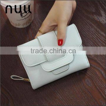 Bifold ladies tops printing designs oem wallet