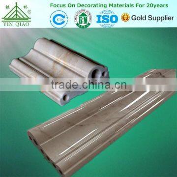 Low Price Light Weight Imitation Marble PVC Plastic Cornice