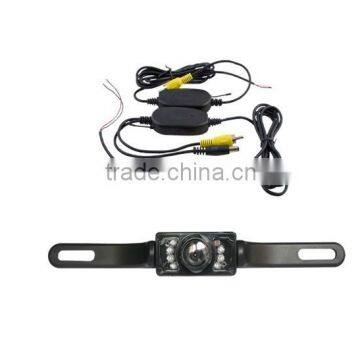 Wireless camera for car with night vision and waterproof