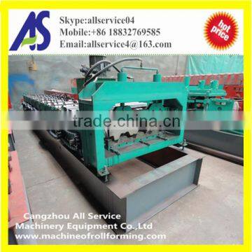 AS678 Aluminum Floor Deck Roll Forming Machine For Building