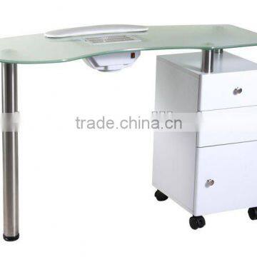Professional Nail Care Use Armoured Glass Nail Table