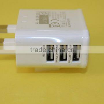 charger with 3 USB for mobile tablet