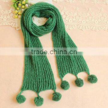2015 Fashion scarf printed polyester scarf Tassel Accent Chain Linked Print Infinity Scarf