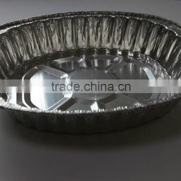 Disposable aluminum foil container