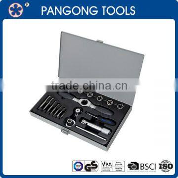 New Patented !!! Tap and Die Set with Gear Wrench