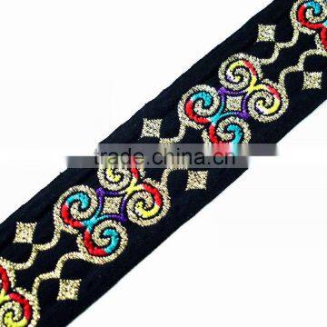 Textile Jacquard Webbing Fabric ribbon strap gift decorative