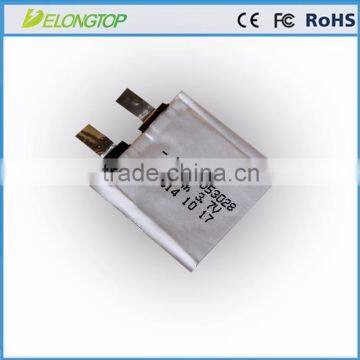 Rechargeable 3.7v 10mAh ultra thin battery