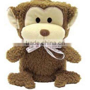 Stuffed Monkey Blankets/Professional Design Stuffed Animal Toy Soft Plush Monkey Baby Toy Holding a Blanket