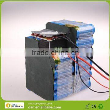 Deep cycle lifepo4 battery pack 21V 30Ah 7S6P