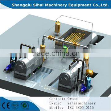 Condensate Oil Crude Oil to Diesel Distillation Plant photo-3