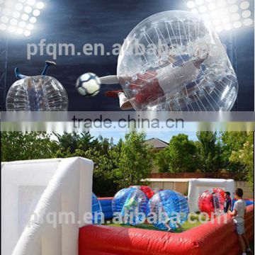 Fashionable sports entertainment football inflatable body zorb ball