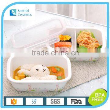 Ceramic airtight lunch box with lock