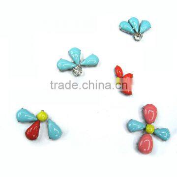 chunky matte montee shawl resin beads candy pastel color garment claw sew on oil drop