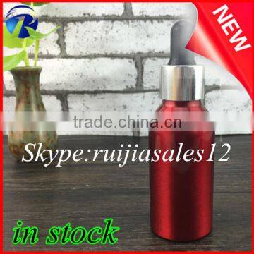 Empty Aluminum Dropper Bottles With Childproof Cap,eliquid Aluminum Bottle