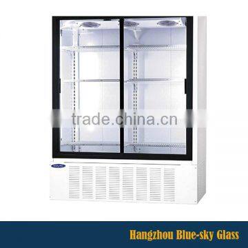 3mm high quality low price standard custom size refrigerator tempered glass panel