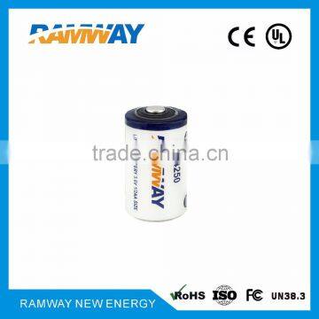 ER14250 battery,1/2AA battery,1/2 AA 3.6v lithium battery from Ramway