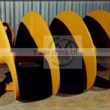 Short Clay Auger Foundation Construction Machinery Drilling Bucket Auger
