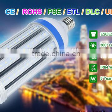 High brightness IP64 80w 360 degree E39 led corn light bulb lamp for outdoor and indoor using