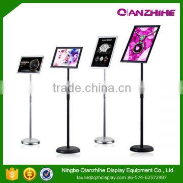 aluminum frame display rack A3 A4 menu board advertising