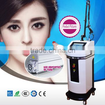 Most effective co2 fractional rf tube laser