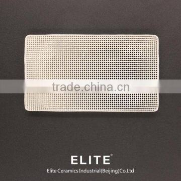 Refractory alumina honeycomb ceramic filters