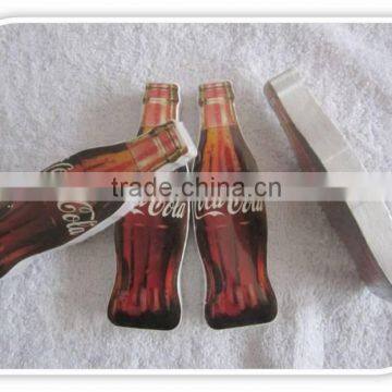 Water Bottle Shape Compressed Towel With Customer Logo Card photo-3