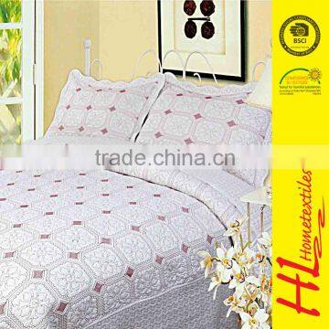 HLHT free sample available home choice bedclothes sateen imported bedspreads