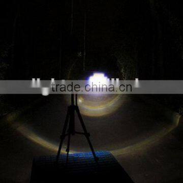 1174 New Multi Function Zoomable Police Torch With Window Breaking Hammer Rechargeable Emergency Flashlight photo-5