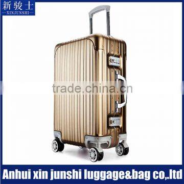 High Quality Airport Travel Design Aluminum Frame Luggage Suitcase