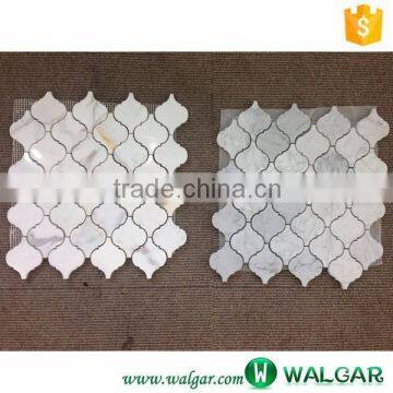 high quality marble mosaic tile irrectangular mosaic