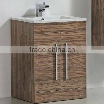 Bathroom cabinet with natural stone vanity