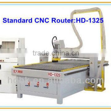 2013 hot sale! China high speed high precision low price cnc router machine1325 wood router ball screw cnc router