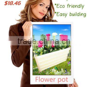 large metal flower pot garden planter vegetable planting raised garden bed flower growing bed