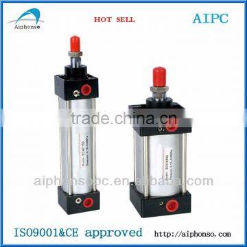 China double piston adjustable pneumatic cylinder long stroke pneumatic cylinders