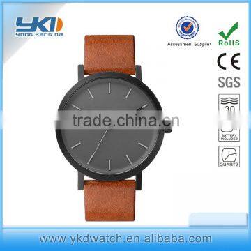 2016 Leather Wrist Watch New Design Watch Oem Watches