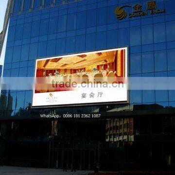 wholesales price P10 HD high quality outdoor advertising 7 segment led display screen