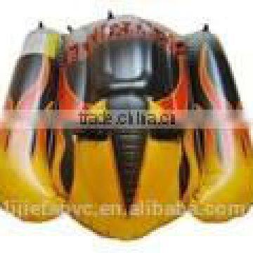 Hot Sale Funny Inflatable Snow Sled/ Tube,Inflatable Triangular Snow Tube photo-3