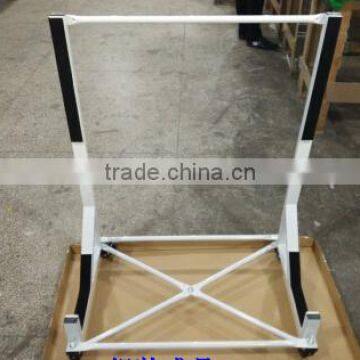 AUTOMOBILE HARDTOP CART STEEL TROLLEY STAND WITH WHEELS