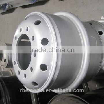 Tube Truck steel wheel rim for tyre 9.0-20