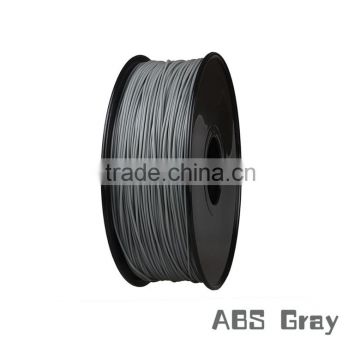 High Quality 3D Printer Material Filament ABS 1.75mm/3.0mm 1kg for 3D printer Gray