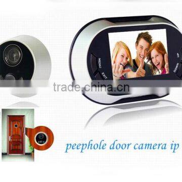 3.5 inch smart Video digital wide angle peephole door viewer security camera