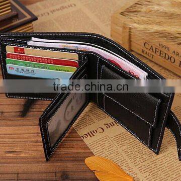 RFID shield leather wallet