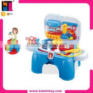 PP plastic doctor play set toy for kids