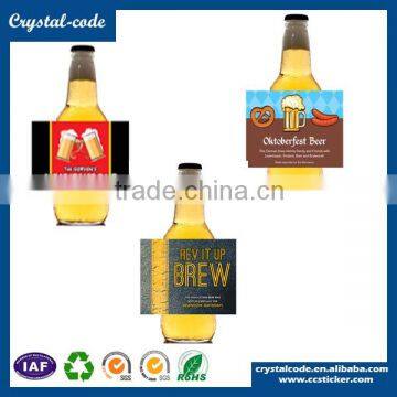 Removable Adhesive PVC Beverage Wine Sticker photo-4