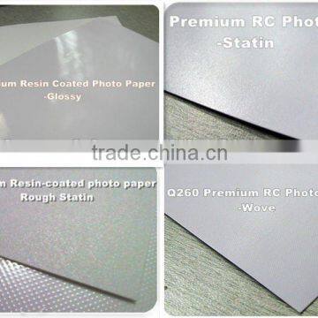 Hot Selling 260g RC Silky Photo Paper