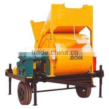 Small Electric Cement mixer machine for Block making line using .